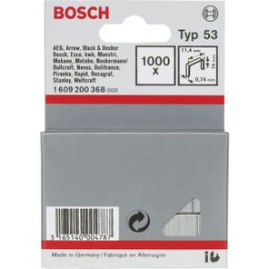 Bosch TYP53 11,4x0,74x14 mm 1000'li Zımba Teli Fiyatları