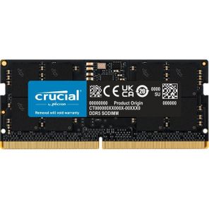 Crucial 32GB DDR5-4800 SODIMM メモリ Crucial 32GB Ddr5 4800 Sodımm CL40 16 GB CT32G48C40S5 Notebook Ram