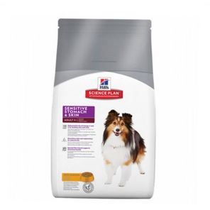 Hill's Sensitive Stomach Skin Tavuklu 14 kg Medium Yetişkin Kuru
