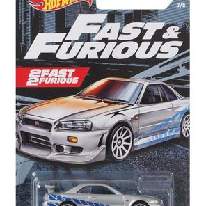 Hot Wheels 2017 Fast and Furious Nissan Skyline GT-R R34 Yarış