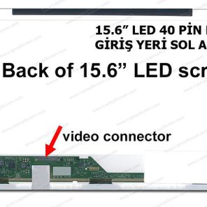 LP156WH2(TL)(F1) 15.6 Inch LED HD Ready Laptop Screen, 40 Pin LVDS