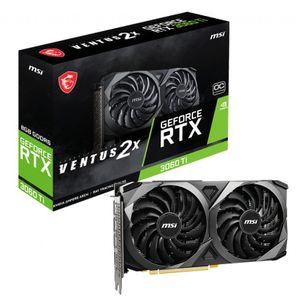 MSI GeForce RTX 4060 Ti Ventus 2X Black 16G OC 16GB GDDR6 Ekran