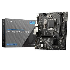 MSI Pro H610M-E DDR4 Intel LGA1700 Micro ATX Anakart Fiyatları | Cimri