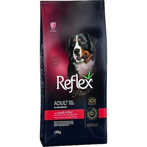 Reflex Plus 18 kg Maxi Breeds Kuzu Etli ve Pirinçli Köpek Maması
