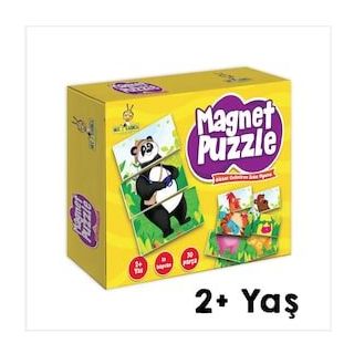 2+ Yaş Magnet Puzzle Dikkat Geliştiren Zeka Oyunu - Yükselen Zeka