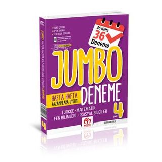 4. Sınıf Tüm Dersler Jumbo Deneme - Model Yayınları Fiyatları | Cimri