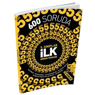 5. Sınıf 600 Soruda İlk Dönem Tekrarı - Hız Yayınları Fiyatları
