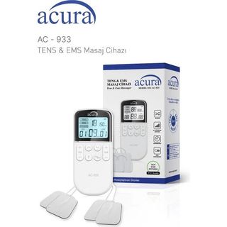 Acura AC-933 50 Programlı Çift Kanallı Profesyonel Tens Cihazı
