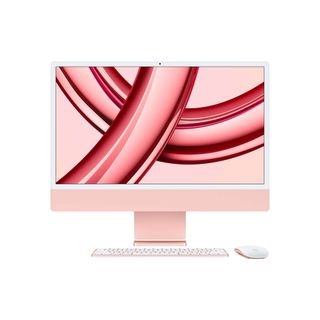 【美品】Apple iMac M3 8GB 256GB 純正キーボードマウス付き Apple iMac M3 8CPU 10GPU 8GB RAM 256GB SSD macOS 24 inç All in One