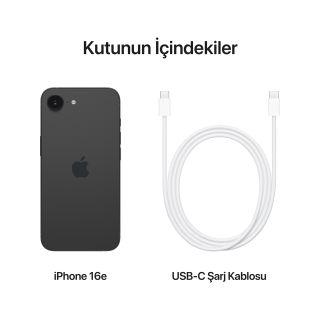Apple iPhone 16e 128GB Siyah Fiyatları