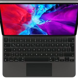 Apple Magic Keyboard MXQU2TQ/A 12.9 inç iPad Pro Uyumlu Klavye