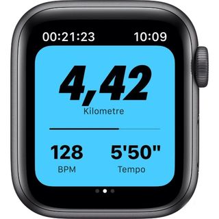 Apple Watch SE Nike 44 mm Uzay Grisi Alüminyum Kasa Akıllı Saat 