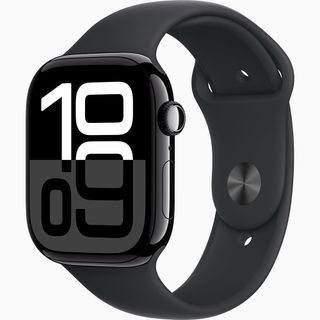 Apple Watch Series 10 42 mm Simsiyah Alüminyum Kasa Spor Kordon