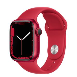 Apple Watch Series 7 GPS + Cellular 41 mm Kırmızı Alüminyum Kasa