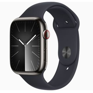 Apple Watch Series 9 45 mm Gps + Cellular Paslanmaz Çelik Kasa