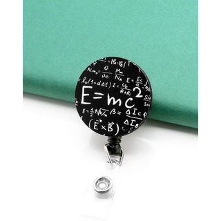 Apptakı YOY0037 Albert Einstein Fizik Formülü Emc2 Yoyo Yaka