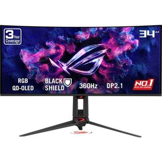 Asus ROG Swift PG34WCDN 34 inç 360Hz 0.03ms QD-OLED Curved Oyuncu
