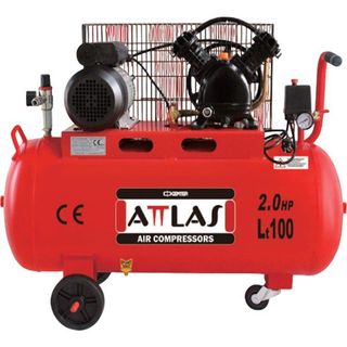 Attlas ZJ20100 V 8 Bar 2 Hp 100 lt Monofaze Kompresör Fiyatları