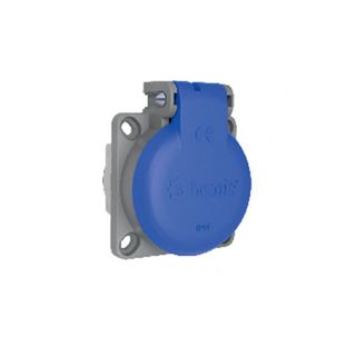 Bemis BY8-1402-3700 1x16A 2P+E 200 250V IP54 Plastik Monofaze Pano