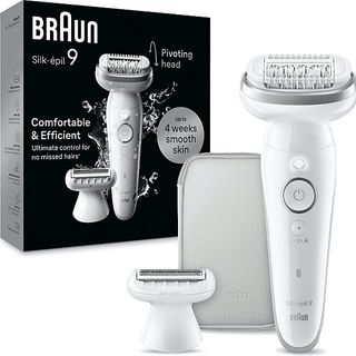 Braun Se 9041 Gümüş Silk-Épil 9 Islak Kuru Kalıcı Pürüzsüz Cilt
