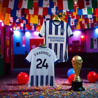 Brighton Albion Mavi Beyaz 24-25 Sezonu İç Saha Ferdi Kadıoğlu