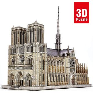 CubicFun Notre Dame De Paris 40 Parça 3D Puzzle Fiyatları