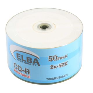 Elba 700Mb/80Min Printable Shrink 50'li CD-R Kutusu Fiyatları