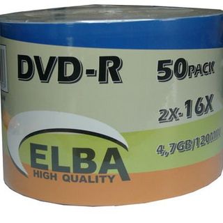 Elba Dvd-R 4,7gb-120min 50'li 16X Prıntable Dvd-R Shrink Fiyatları