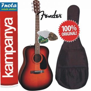 Fender CD-60 Sunburst Akustik Gitar Fiyatları