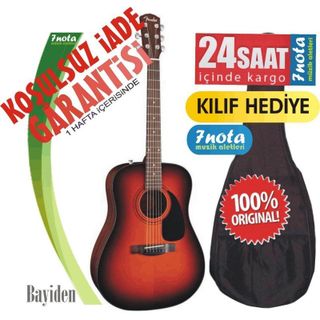 Fender CD-60 Sunburst Akustik Gitar Fiyatları