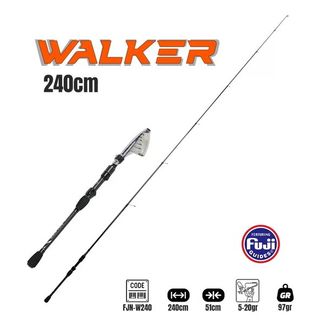 Fujin Walker 240 cm 5-20 gr Teleskopik Spin Olta Kamışı Fiyatları