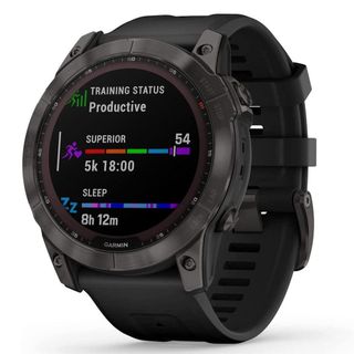 Garmin Fenix 7x Sapphire Solar Dlc Titanyum Akıllı Multisport Saat