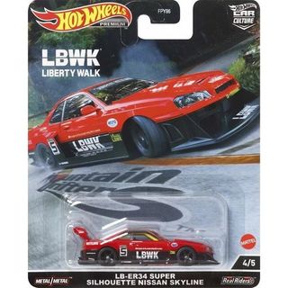 Hot Wheels HCJ81 Car Culture LB-ER34 Super Silhouette Nissan
