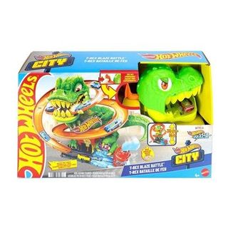 Hot Wheels JBM73 T-Rex ve İtfaiye İstasyonu Oyun Seti Fiyatları