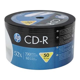 HP Printable CD-R 700Mb 80dk 52x50'li Shrink Boş CD Fiyatları