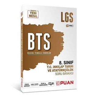 Kitap Puan Yayınları 8. Sınıf LGS T.C. İnkılap Tarihi ve