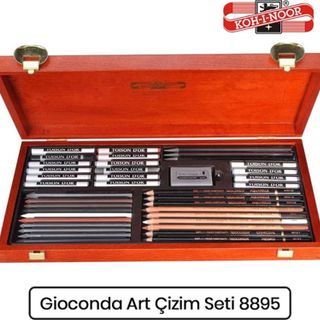 Koh-i-Noor Gioconda Artist Set 8895 Ahşap Kutu Çizim Seti Fiyatları