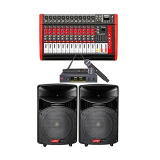 Lastvoice Bronz Paket-2 Profesyonel Ses Sistemi Mikser Hoparlör