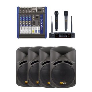 Lastvoice Bronz Paket-3 Profesyonel Ses Sistemi Mikser Hoparlör