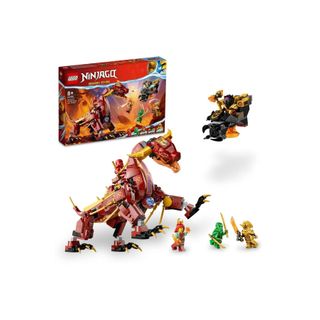Lego 71793 479 Parça Heatwave Dönüşen Lav Ejderhası Oyuncak Yapım