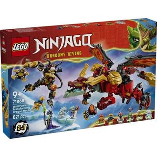 Lego Ninjago 71868 Wyldfyre'ın Dönüşen Ejderha Robotu 9+ Yaş 821