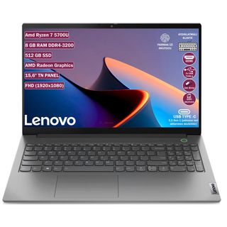 Lenovo IdeaPad 3 15ALC6 82KU00T7TX Ryzen 7 5700U 8GB RAM 512GB SSD