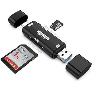 LivX RKTSD Micro SD Kart Okuyucu Type C To USB 3.0 OTG 5 Gbps
