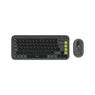 Logitech 920-013075 POP Icon Combo Siyah Yeşil Lazer Kablosuz