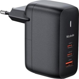 Mcdodo Ch-0291 Gan 65w 2xtype-c 1xusb 3 Girişli Siyah Hızlı Şarj