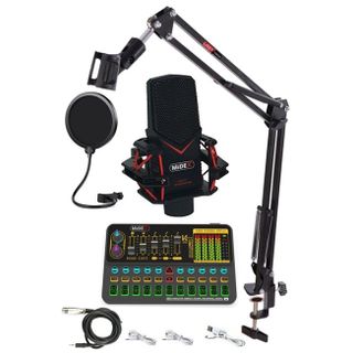 Midex GMX-1 Platinium Set Condenser Mikrofon Ses Kartı Canlı Yayın