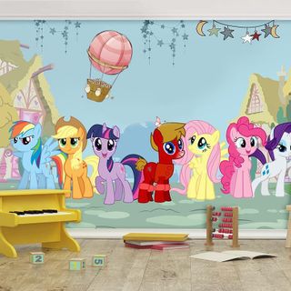 Vervloekt Misbruik Tactiel gevoel My Little Pony Desenli Çocuk Odası 250x170 cm Duvar Kağıdı Fiyatları ve  Modelleri