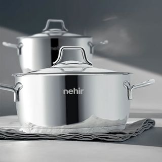 sterling silver セット Nehir Silver Lüks 8 Parça Paslanmaz Çelik Tencere Seti Fiyatları