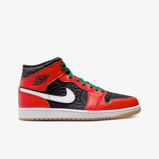 Nike Air Jordan 1 Mid Se Christmas DQ8417-006 Erkek Basketbol
