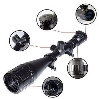 Nikula 8-32x50 Aoeg Taktik Çift Işık Kırmızı Yeşil Kaynaklı Zoomlu